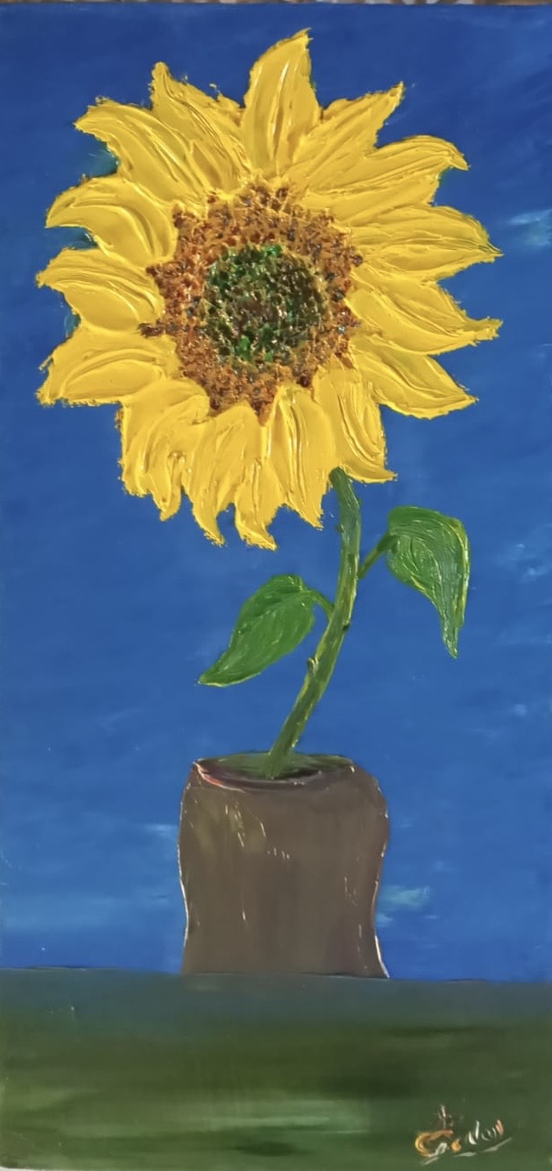 AUTHENTIC  SUNFLOWERS -  NOVA SÉRIE DOS GIRASSÓIS DE JUAN GODOY