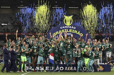 PALMEIRAS  É CAMPEÃO E  GRÊMIO VICE DO BRASILEIRÃO 2023
