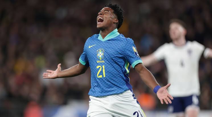 BRASIL VENCE A INGLATERRA COM GOL DO CRAQUE ENDRICK, 17 ANOS