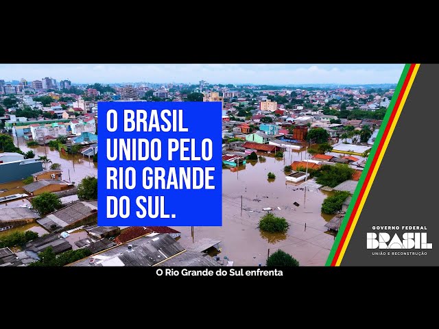 Governo Federal lança portal para concentrar informações sobre apoio ao Rio Grande do Sul