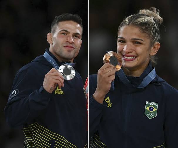 BRASIL  EM  DESTAQUE NAS OLIMPÍADAS DE PARIS 2024