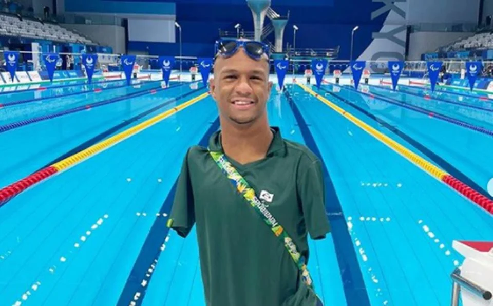NADADOR GABRIEL ARAÚJO GANHA MEDALHA  DE OURO NOS JOGOS PARALÍMPICOS PARIS  2024