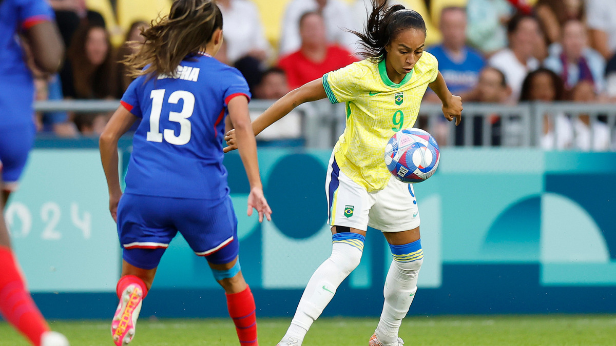 SELEÇÃO BRASILEIRA DE FUTEBOL FEMININO VENCE ESPANHA E VAI À FINAL DAS OLIMPÍADAS DE PARIS