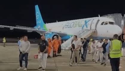 158 DEPORTADOS DOS EUA CHEGARAM ACORRENTADOS E ALGEMADOS NO BRASIL