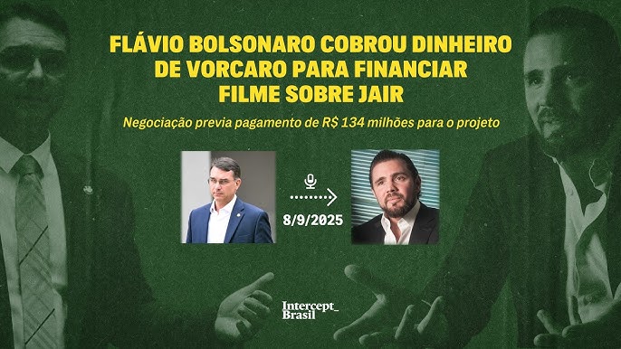 MAFIOSO DANIEL VORCARO PAGOU  R$ 61 MILHÕES PARA FINANCIAR FILME SOBRE JAIR BOLSONARO (PL), À PEDIDO DE FLÁVIO BOLSONARO