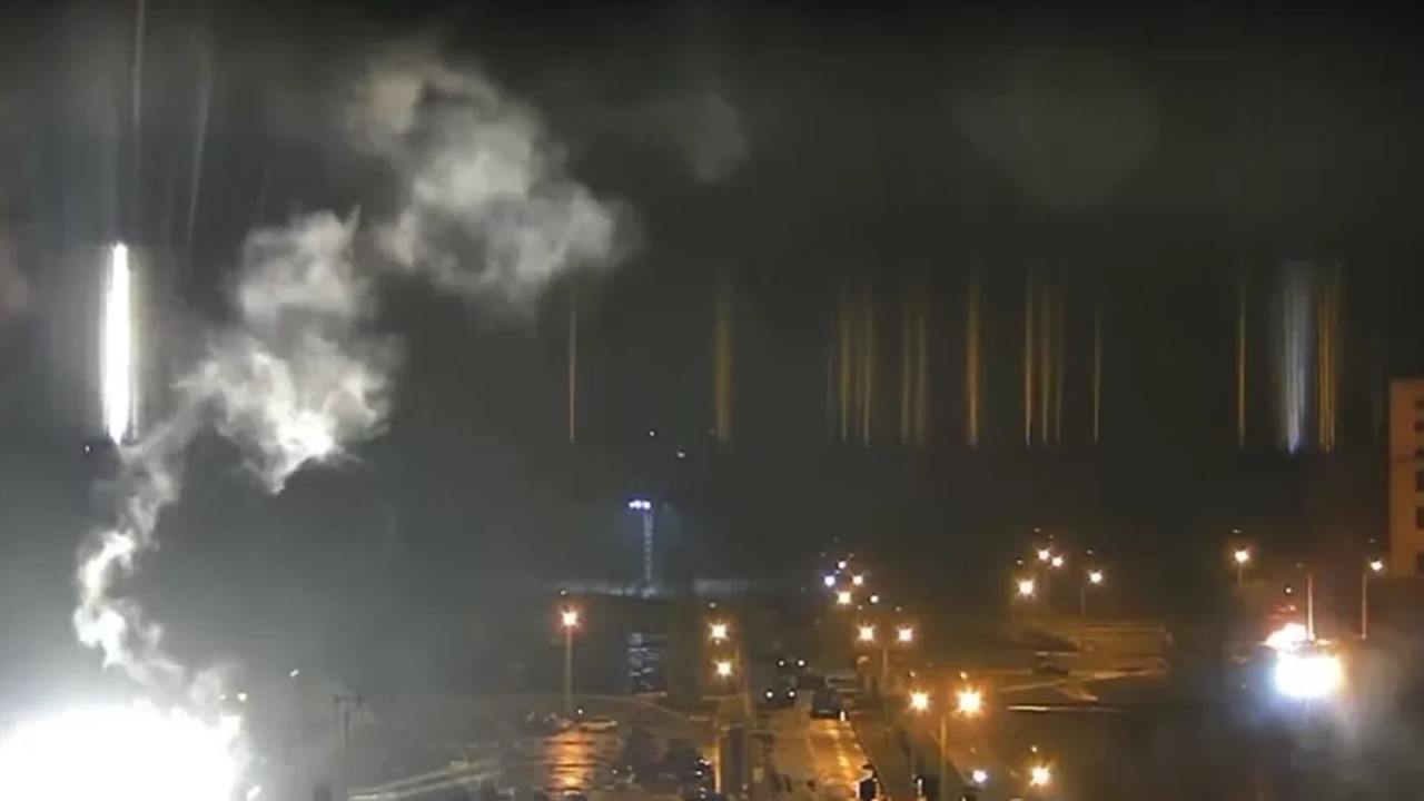 USINA  NUCLEAR DE ZAPORIZHZHIA  SOFRE BOMBARDEIOS POR TROPAS RUSSAS
