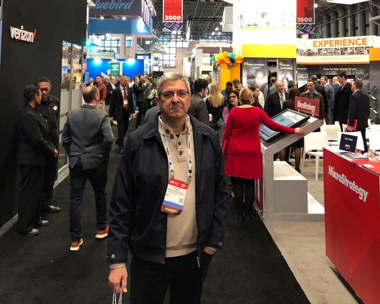 Presidente da CDL de Chapecó (SC), participa da NRF BIR SHOW 2019, em Nova Iorque