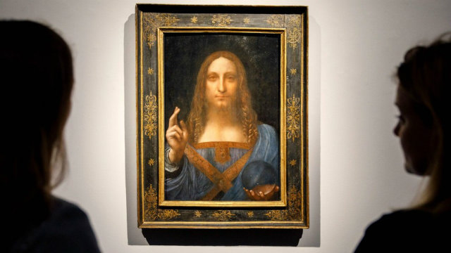 Quadro \"Salvador do Mundo\" alcança RS 1,48 bilhão