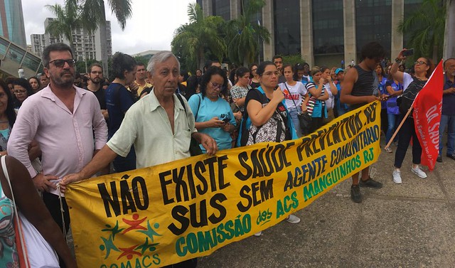 Rio de Janeiro vive dramática crise na área da Saúde pública. Greve; atrasos em salários e grave da falta de atendimentos à saúde