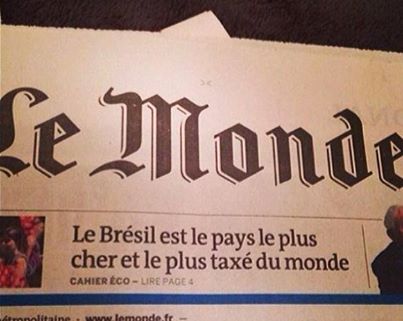 Brasil - o país mais caro do mundo, diz Le Monde