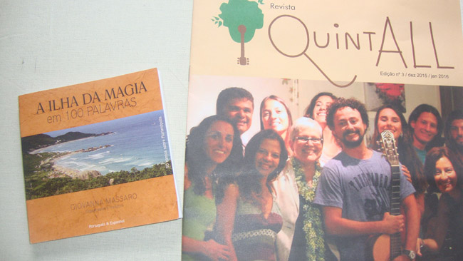 Livro \" A Ilha da Magia  em 100 Palavras \"  é sucesso