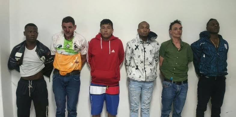  PRESOS SEIS  SUSPEITOS DO ASSASSINATO DE FERNANDO VILLACENCIO