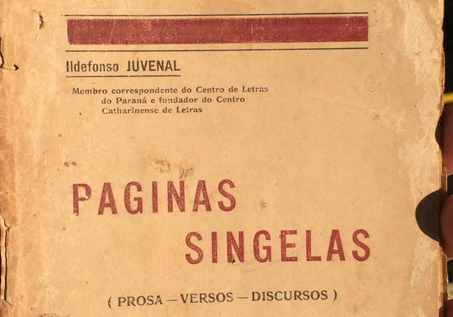Acervo do escritor Ildefonso Juvenal é destaque em SC
