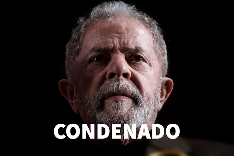 Lula (PT), recebe pena de prisão de 9 anos e meio por corrupção e lavagem de dinheiro