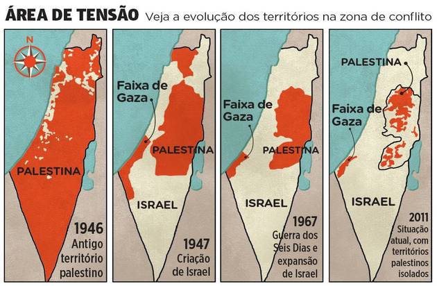 Conflito entre Israel  e Palestinos agrava a crise na Cisjordânia. Israel atacou prédio de agências da imprensa em Gaza