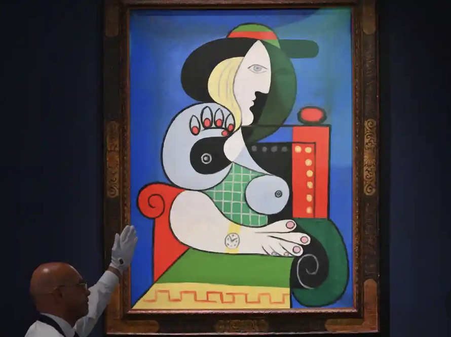 QUADRO : \"GOLDEN MUSE\" DE PICASSO É VENDIDA POR $ 139,4 MILHÕES