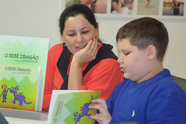 Livro: O Bebê Dragão em lançamento 