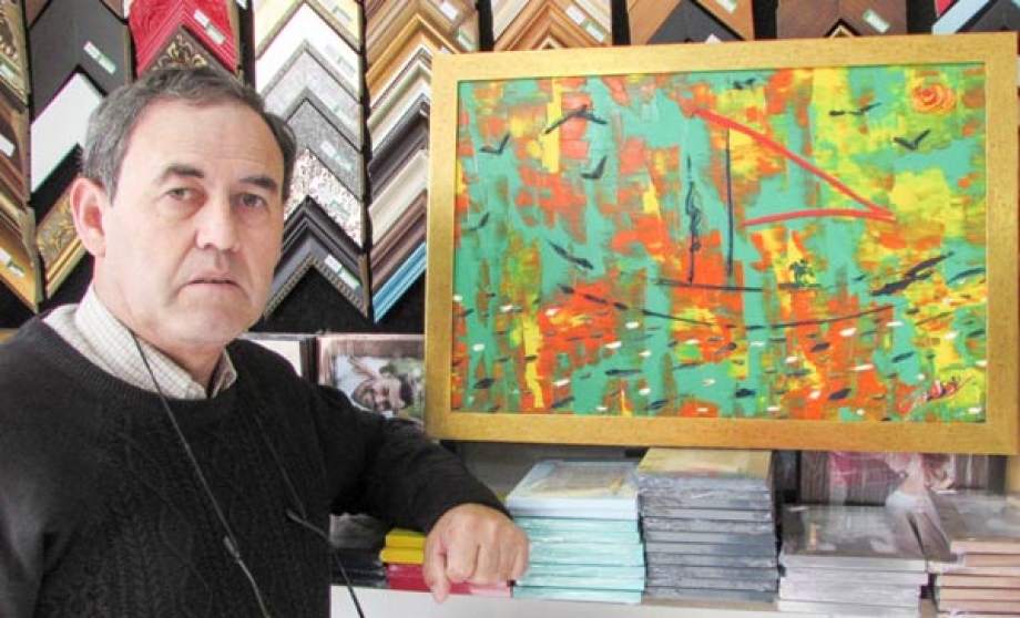 Juan Godoy e Neo Impressionismo Abstrato  no TCE em Florianópolis (SC)