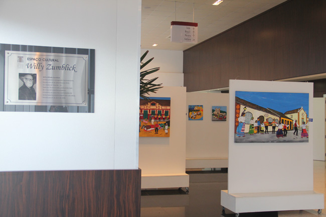 TCE/SC expõe obras de Hamilton Souza