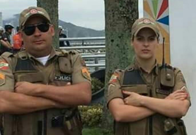 Corporação da Polícia Militar de Santa Catarina em luto