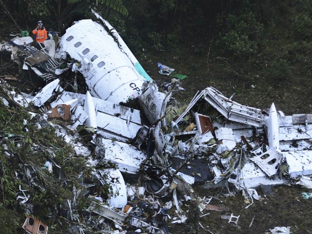 Falta de combustível na queda do avião Avro RJ-85 