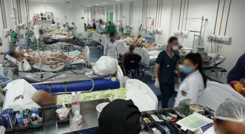 SANTA CATARINA : ESTADO CRÍTICO COM SUPERLOTAÇÃO HOSPITALAR