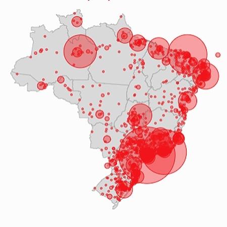 Brasil possui mais de 4 milhões de infectados pela Covid-19, como preconiza a OMS em ser seis vezes maior ao número do Ministério da Saúde