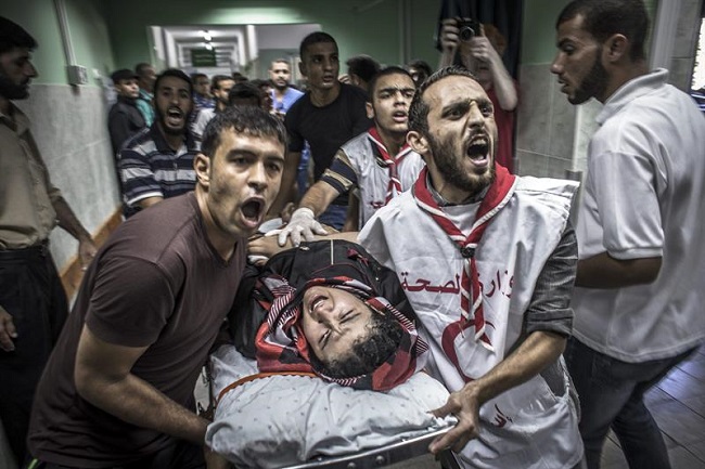 Faixa de Gaza agoniza
