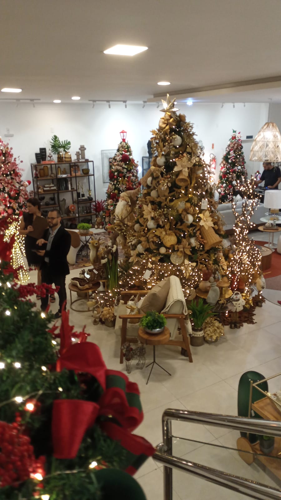 ÁRVORES DE NATAL E DECORAÇÕES EM DESTAQUES 